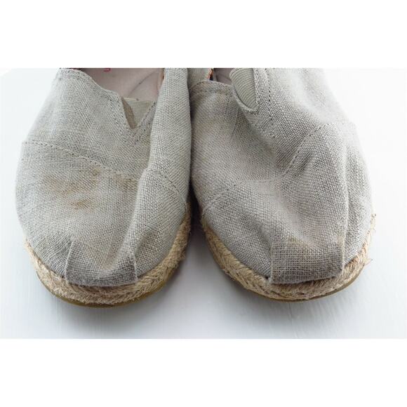 Bobs By Skechers Size 9 M Brown Round Toe Espadrilles Fabric Women - Picture 2 of 8